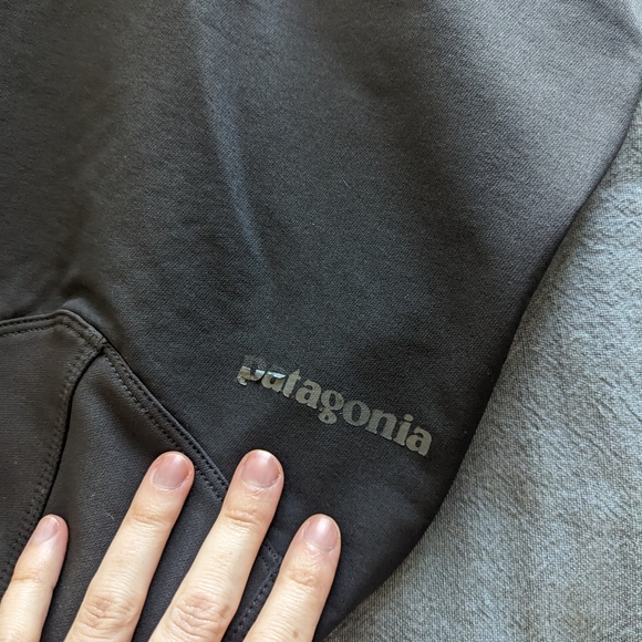 Patagonia Alpine Guide Shell Pants Womens 4 Gray Stretch Hiking Climbing Belted - Picture 3 of 5